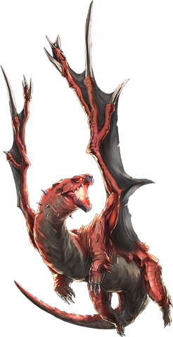 Ashmaw Drake, a flame of the Iron Blight.