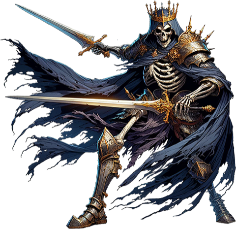 Bone Reaper, a undead of the Necropolis.