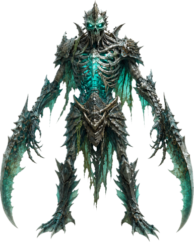 Coral Revenant, a construct of the Drowned Realm.