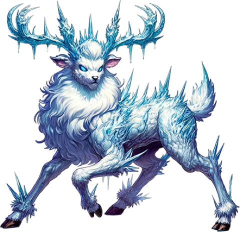 Hollow Stag, a spirit of the Haunted Grove.