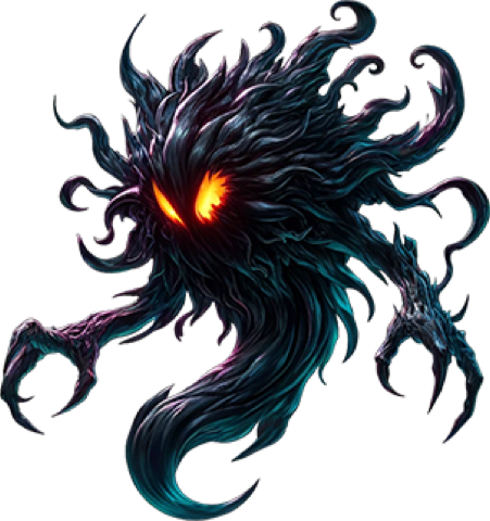 Manyeyed Horror, a floater of the Necropolis.
