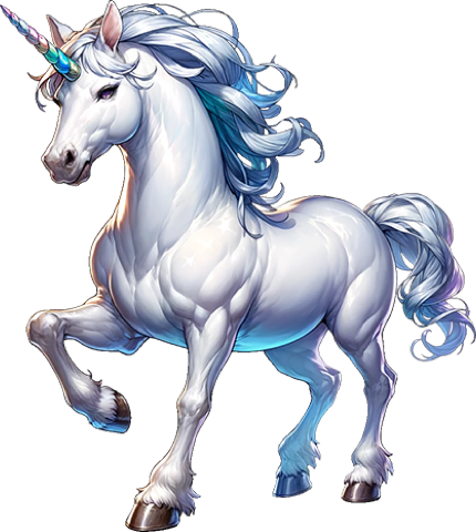 Pale Unicorn, a spirit of the Haunted Grove.