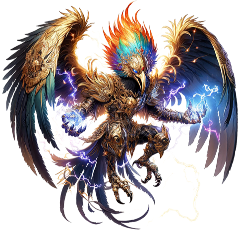 Prism Seraph, a caster of the Iron Blight.