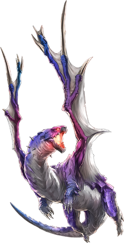 Void Drake, a serpent of the Drowned Realm.