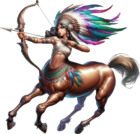 Wildhorn Centaur, a beast of the Haunted Grove.